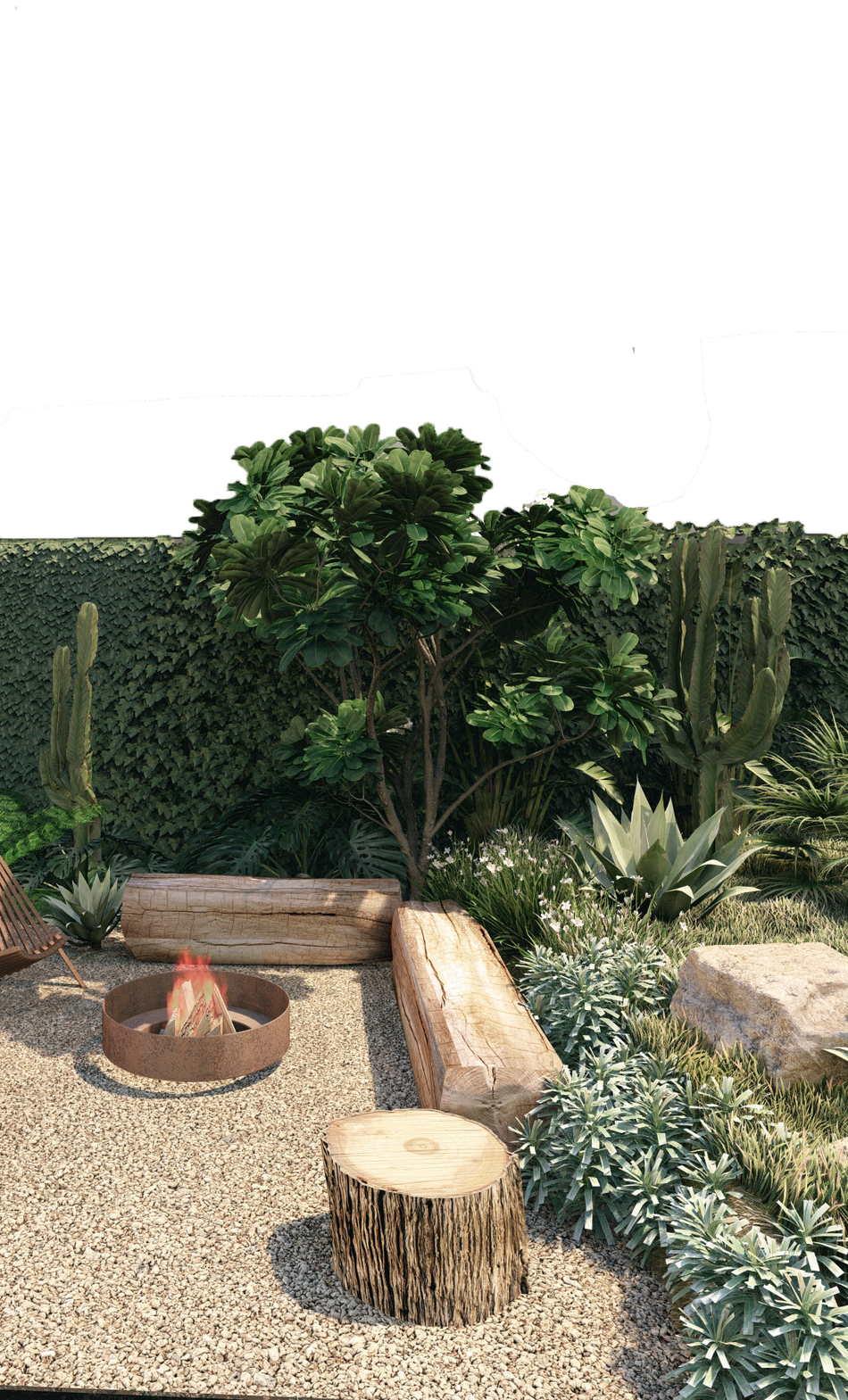 La Foguera de Alella — detalle